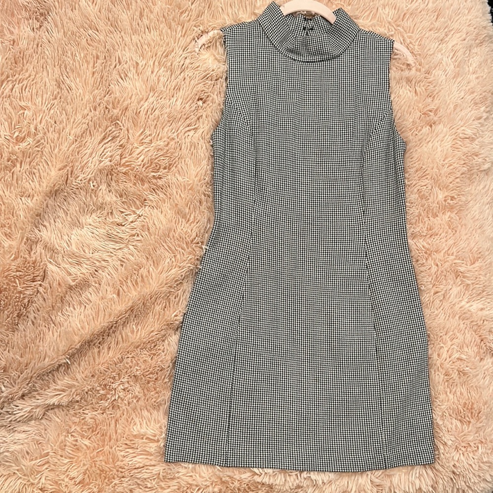 Vintage St. John by Marie Gray Houndstooth Dress - Black and White